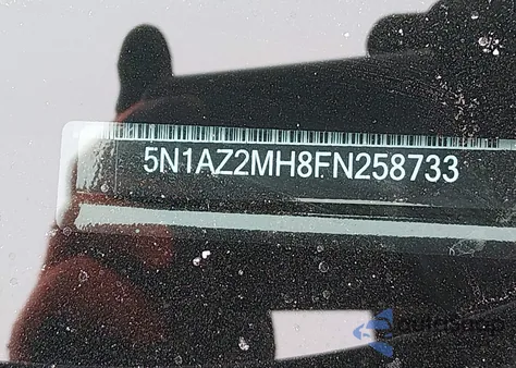 2015 Nissan Murano Sl z USA, uszkodzony, nr VIN 5N1AZ2MH8FN258733